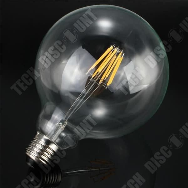 TD® G125 8W E27 Vintage glödlampa Ögonskydd Energibesparande