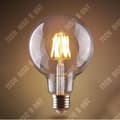 Miniatyrbild 3 av 3: TD® 6W Edison Bulb Vintage Light Lamp E27 ES G125 Vertical Globe Retro Style