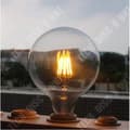 Miniatyrbild 2 av 3: TD® 6W Edison Bulb Vintage Light Lamp E27 ES G125 Vertical Globe Retro Style
