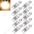 Miniatyrbild 3 av 4: TD® 10st G9 halogenlampa 40W varmvit bas 2800k-3000K Lampa 220V 230V Ny