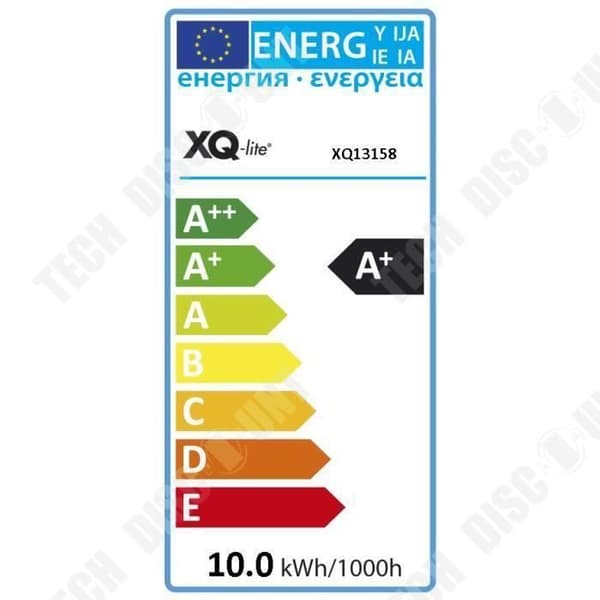 TD® varm glödlampa E27 60W LED A60 27xLED Elglas belysning av strömbrytare etikett ström 60W strömbrytare