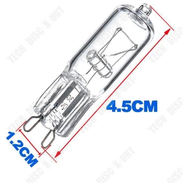 TD® 10 st G9 halogenlampa 2800k-3000K lampa 220V 230V 40W varmvit bas Enkel att installera hemmabiobelysning