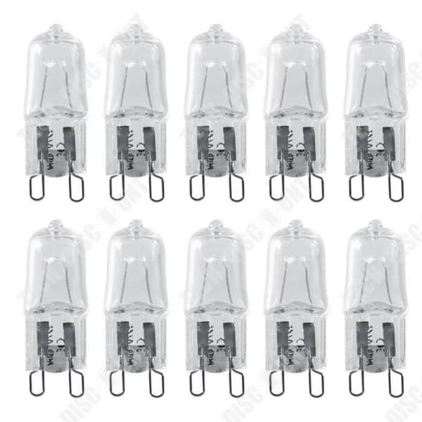 TD® 10 st G9 halogenlampa 2800k-3000K lampa 220V 230V 40W varmvit bas Enkel att installera hemmabiobelysning