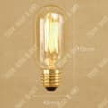 Miniatyrbild 3 av 4: TD® American Edison retro antik dekorativ volframglödlampa 230V rak glödlampa hem