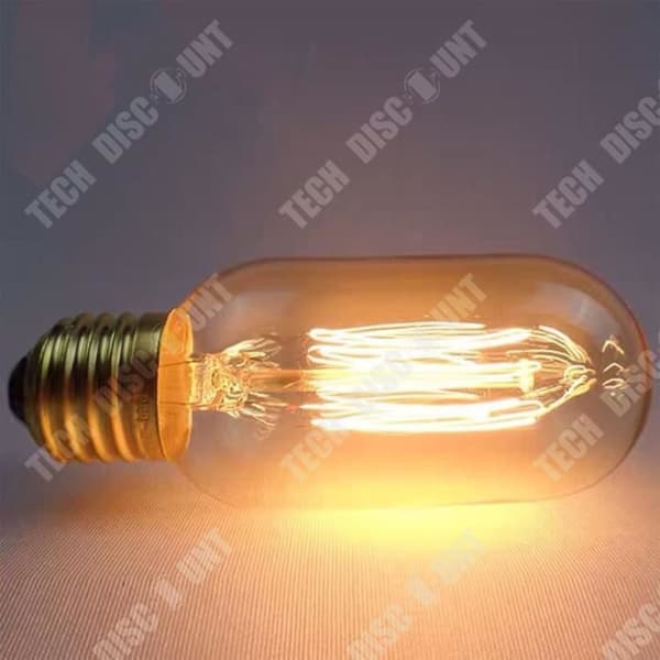 TD® American Edison retro antik dekorativ volframglödlampa 230V rak glödlampa hem