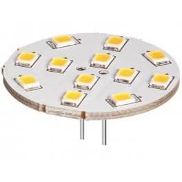 LED-lampa G4 12V 2W varm vit diameter 30 mm