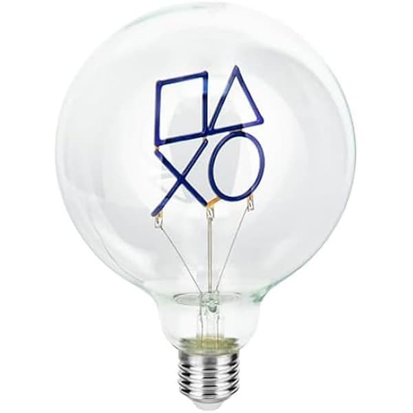 Dekorativ LED-lampa - PALADONE - PlayStation E27 - Blå färg - 30000 timmar livslängd - Inomhus