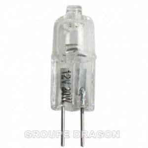 G4-bi-pin 20W 12V halogenlampa för ARTHUR MARTIN ELECTROLUX FAURE huva - AFT642 6083572