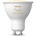Miniatyrbild 1 av 2: Ansluten lampa - PHILIPS HUE - GU10 - Justerbart vitt ljus - Bluetooth-kompatibel - Röststyrning