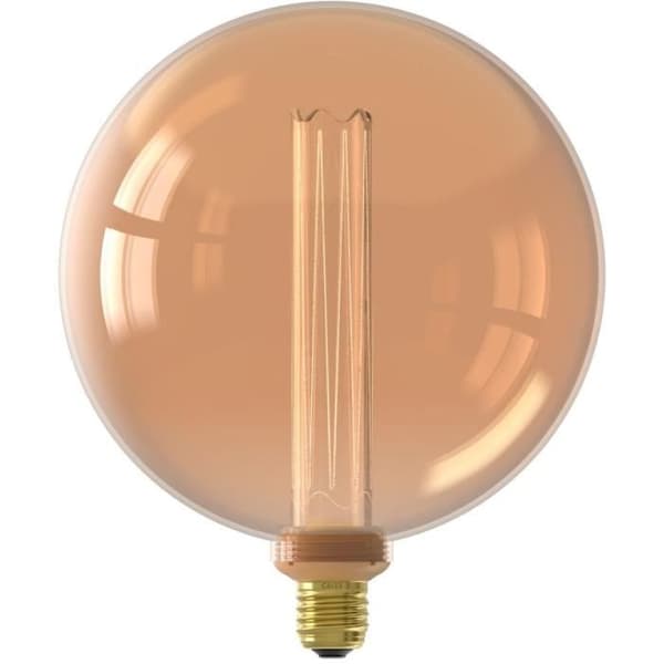E27 LED-lampa - CALEX - Royal Kalmar - Filament - 3,5 W - 150 lm - 1800 K - Dimbar - Varmt vitguld