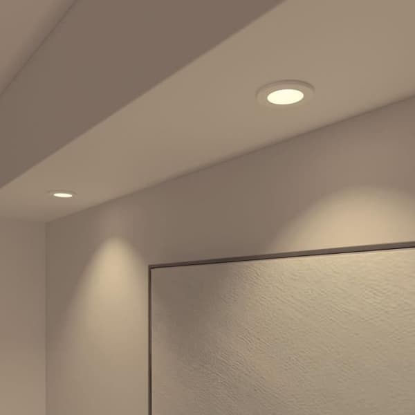 LED infälld spotlight - CALEX - SMART HALO DOWNLIGHT - 500 ml - Vit