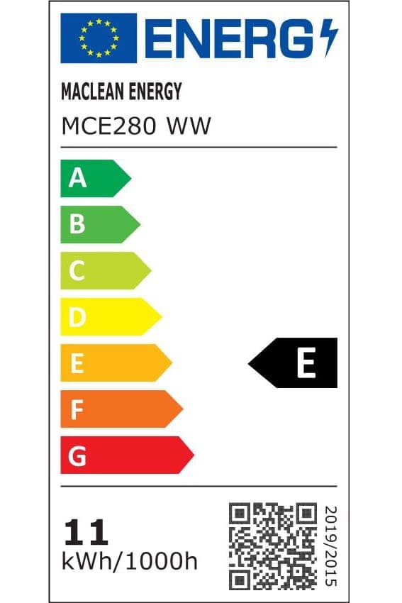 LED-glødepære E27, 11W, 230V, varm. Retro MCE280 WW