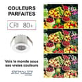 Miniatyrbild 4 av 4: Sigmalbelysning - MINI SPOT LED 3W RUND - Dimbar - 300 lumen - Ø35x25mm - LED SPOT infälld Varmljus 3000K - Strömförsörjning