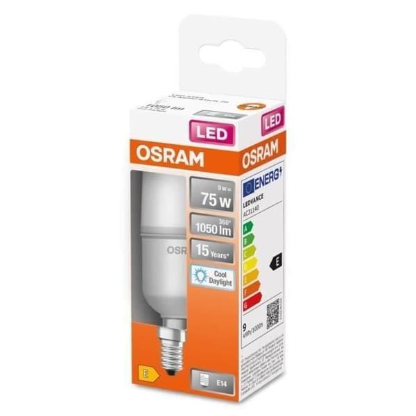 OSRAM - Frostad LED-sticka med 10W E14 dagsljusradiator