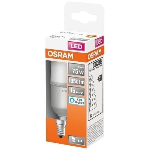 OSRAM - Frostad LED-sticka med 10W E14 dagsljusradiator
