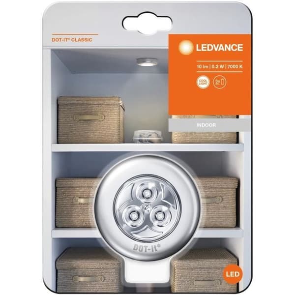 LEDVANCE BATTERI LIGHT DOT IT CLASSIC SILVER