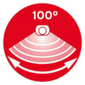 Miniatyrbild 4 av 4: Solpanel LED Vägglampa - Brennenstuhl - Sol 04 Plus - IP44 - Svart - Rörelsedetektor