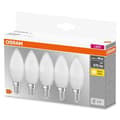 Miniatyrbild 2 av 3: LED-lampa - OSRAM - E14 - Varmvit - 5,50 W - Ersättning 40 W glödlampa