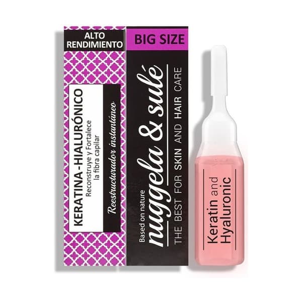 NUGGELA & SULE - Keratinampull och Hyaluronsyra 1 ampull á 10ml