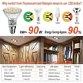 Miniatyrbild 3 av 4: Ampull LED E14 - EACLL - 6W - Varm Vit - Motsvarande 90W - Ej dimbar
