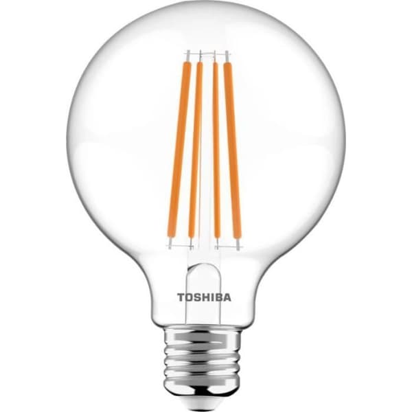LED-glödlampa E27 - TOSHIBA - 11W - 2700K - 1521lm - Svart