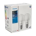 Miniatyrbild 1 av 2: Pack med 2 LED-lampor CorePro A60 E27 8W (=60W) 2700K varmvit 806 lm - Philips