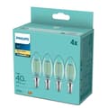 Miniatyrbild 4 av 4: PHILIPS LED-LAMPA E14 4-PACK 40W 2700K FILAMENT LJUS PHILIPS BY SIGNI