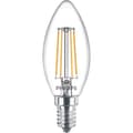Miniatyrbild 2 av 4: PHILIPS LED-LAMPA E14 4-PACK 40W 2700K FILAMENT LJUS PHILIPS BY SIGNI