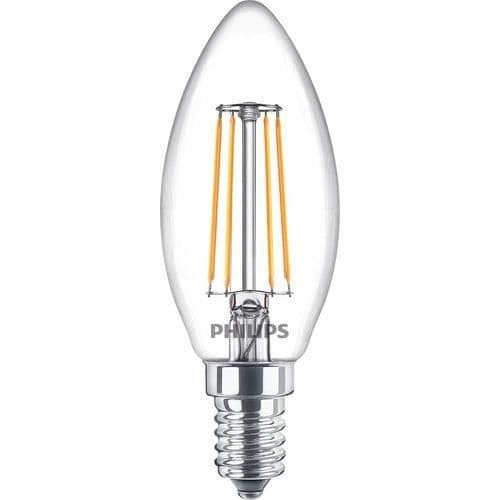 PHILIPS LED-LAMPA E14 4-PACK 40W 2700K FILAMENT LJUS PHILIPS BY SIGNI