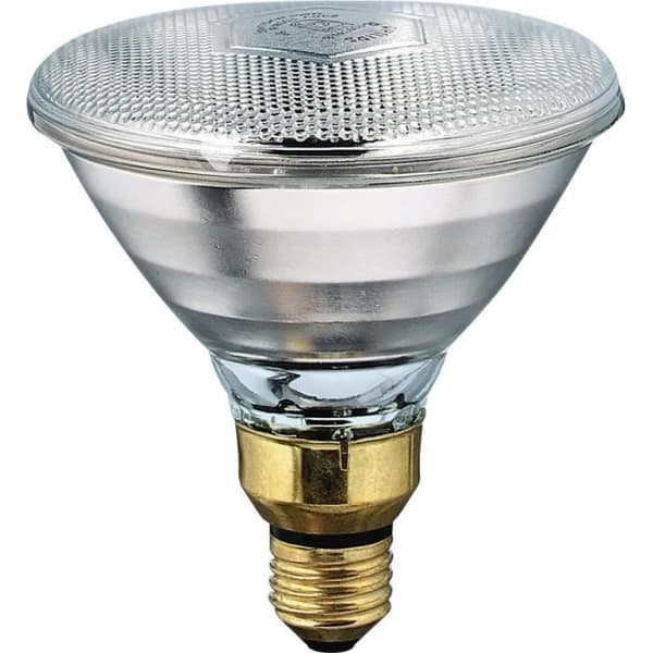 Halogenampuller - PAR38 IR - 100W - E27 - Klar - Värmebeständig