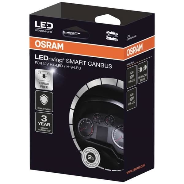 Lastbärande CanBus - OSRAM - LEDSC04-2HB - LED-lampa - Vit - 30000 timmar