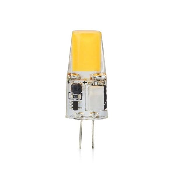 Lampa LED Miniatyr G4 2W 200lm 3000K IPX2 Kompakt Nedis Vit