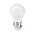 Miniatyrbild 1 av 3: Ampull LED E27 G45 2.8 W 250 lm 2700 K Retro Stil Frostad Nedis Vit