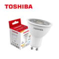 Miniatyrbild 1 av 6: Ampoule LED Toshiba GU10 4W 3000K, AC 230V Reflektorlampa