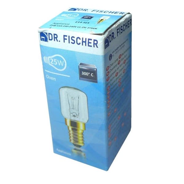 Glödlampa - LED-lampa - Airam halogenlampa - PP25MFF - 25 W ugnslampa E14 bas resistent till 300