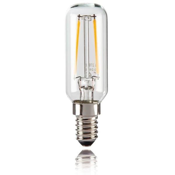 Ampull LED, E14, 470lm, ersätter 40W, för kylskåp/huvudställd.