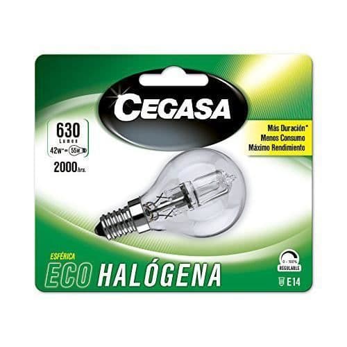 Cegasa Ny Klass Ampull Halogen Sphärisk E14 42 W - 106750