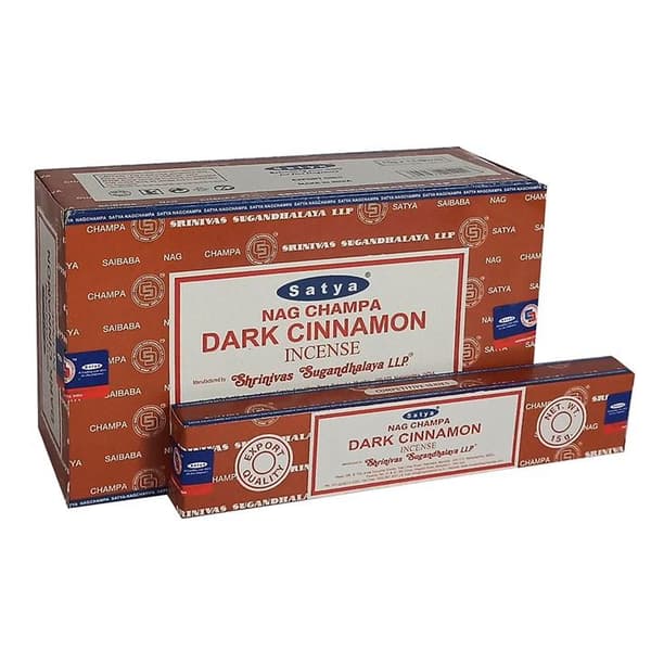 2-Pack Dark Cinammon Rökelsestickor By Satya