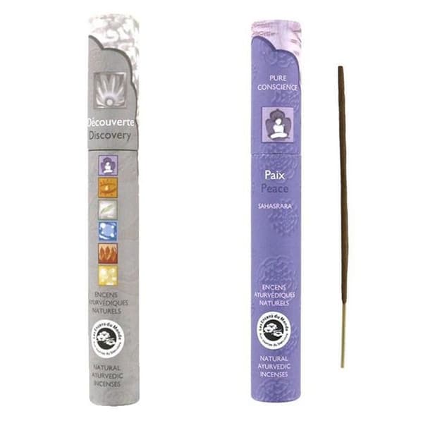 30 Peace &amp; Discovery Ayurvediska rökelsepinnar