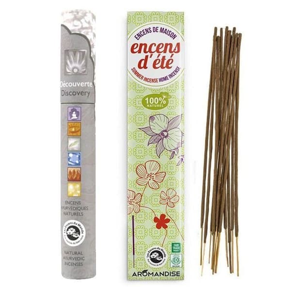 Hem sommar rökelse 12 pinnar + Ayurvedisk rökelse 14 pinnar