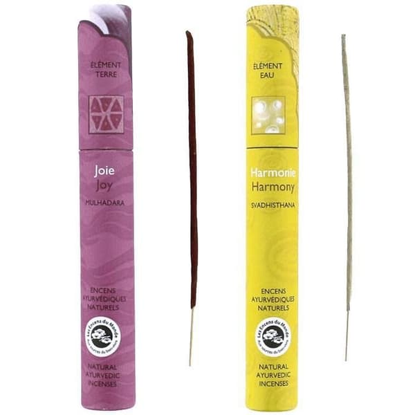 Duo av Ayurvedisk rökelse - Glädje &amp; Harmoni