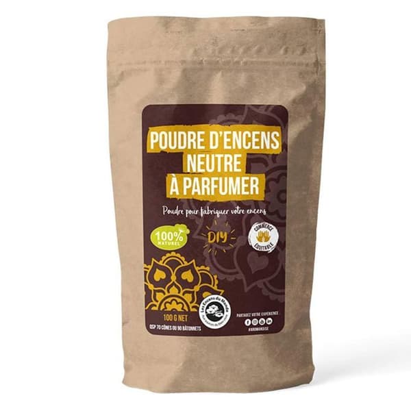 DIY rökelse - Neutralt pulver till parfym