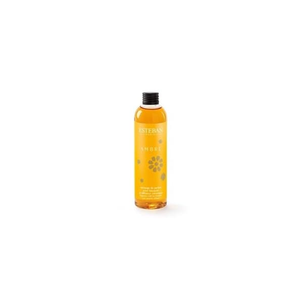 Påfyllning för doftbukett - Esteban - Ambre - 250ml - Naturliga ingredienser - Fransk tillverkning