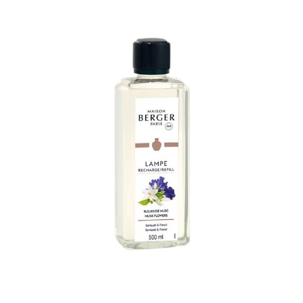 Inomhusdoft - Påfyllning doftlampor Blommor av Musk 500ml - Berger