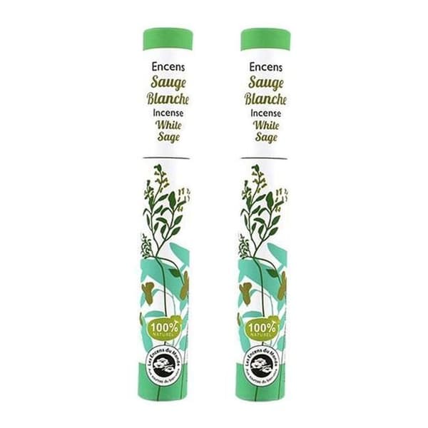 Vit salvia rökelse 60 pinnar à 30 min