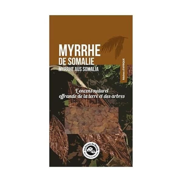 Brännsäker - VÄRLDENS RÖKELSER - Myrra från Somalia - 160 g - Balsamisk doft - Avslappnande
