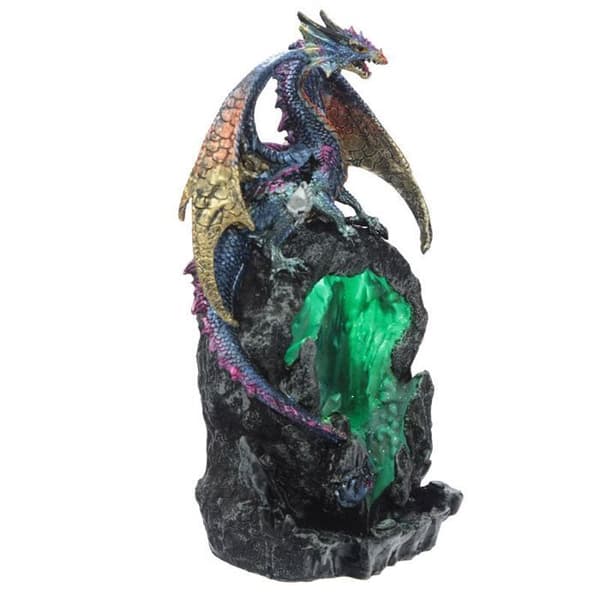 Rökelsesmugg med återflöde isande drake Puckator Dark Legends