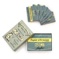 Miniatyrbild 2 av 3: Box - Armeniskt papper - Vintage - 6 anteckningsböcker - Grafisk stil - Blå färg