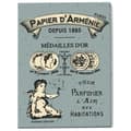 Miniatyrbild 1 av 3: Box - Armeniskt papper - Vintage - 6 anteckningsböcker - Grafisk stil - Blå färg