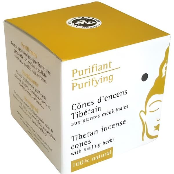 Tibetan rökelsekottar - Les Encens Du Monde - Renande - Medicinska växter - Röd, Vit